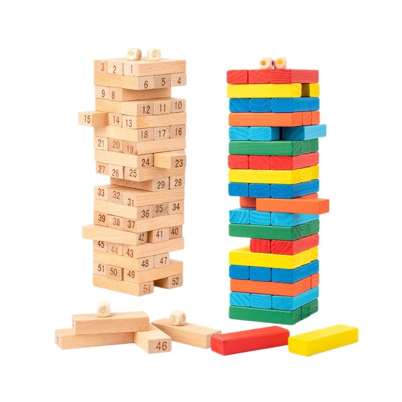 Jeu de construction de blocs Jouet parents-enfants et adultes