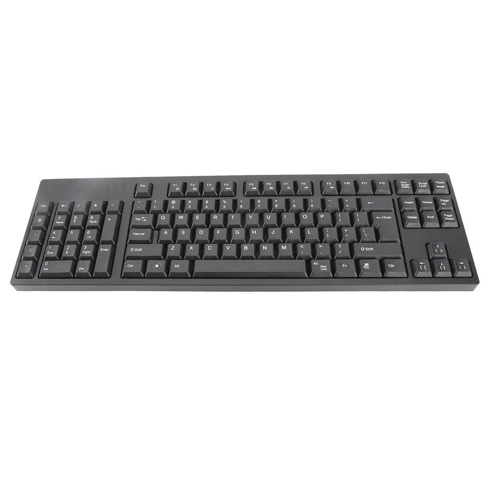 Clavier main gauche Ergonomic Full Size Dual USB Interface 109 clés Clavier pour ordinateur