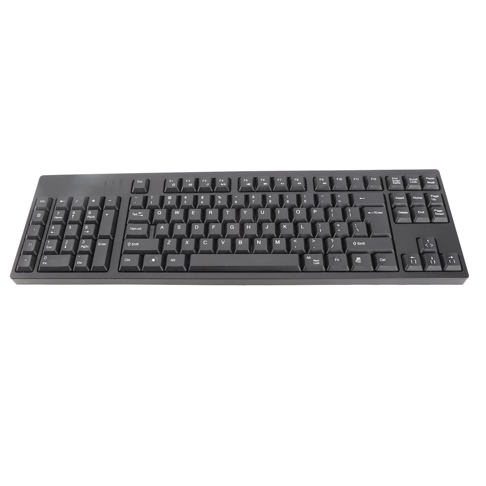 Clavier main gauche Ergonomic Full Size Dual USB Interface 109 clés Clavier pour ordinateur