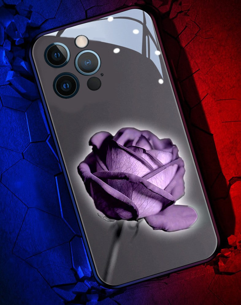 Étui de téléphone imprimé Rose Blossom