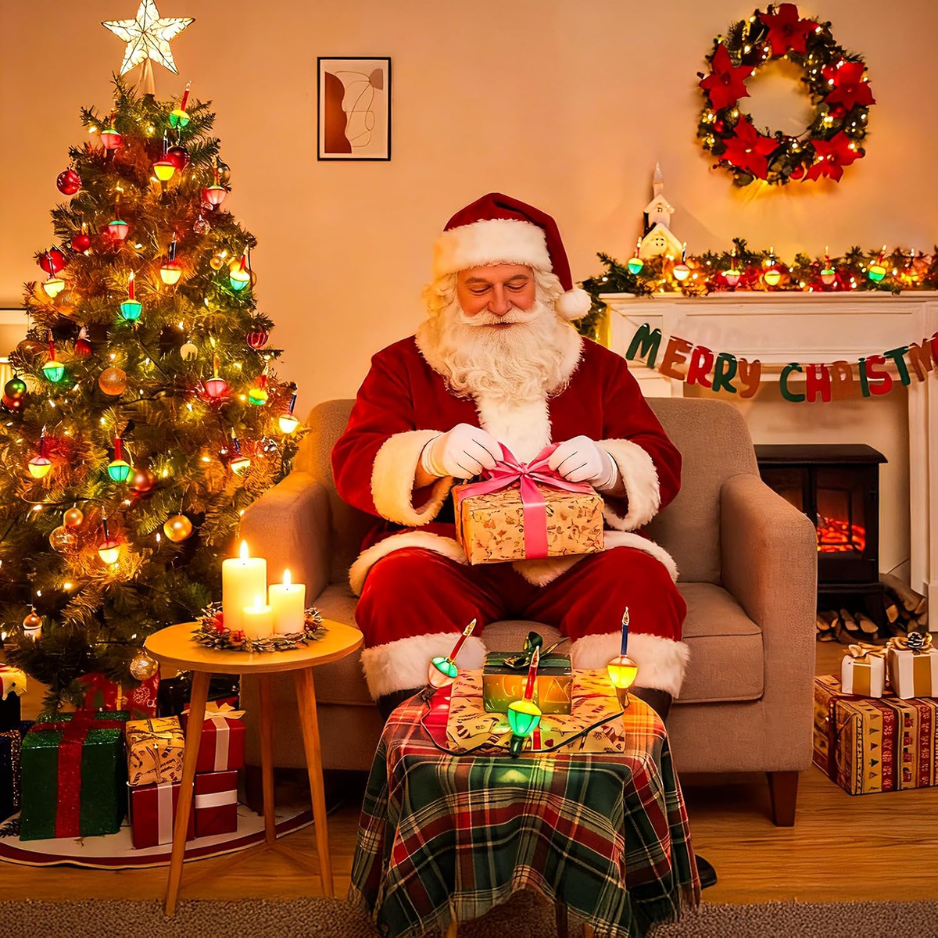 Lumières à cordes de Noël