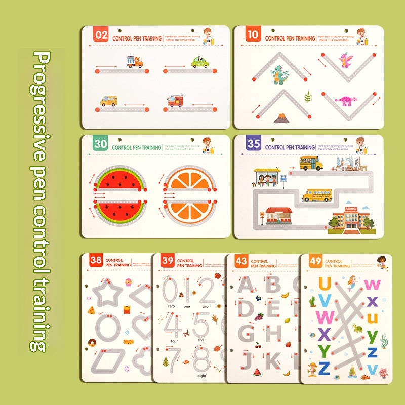 Ensemble de jouets pour la ligne de dessin de la maternelle