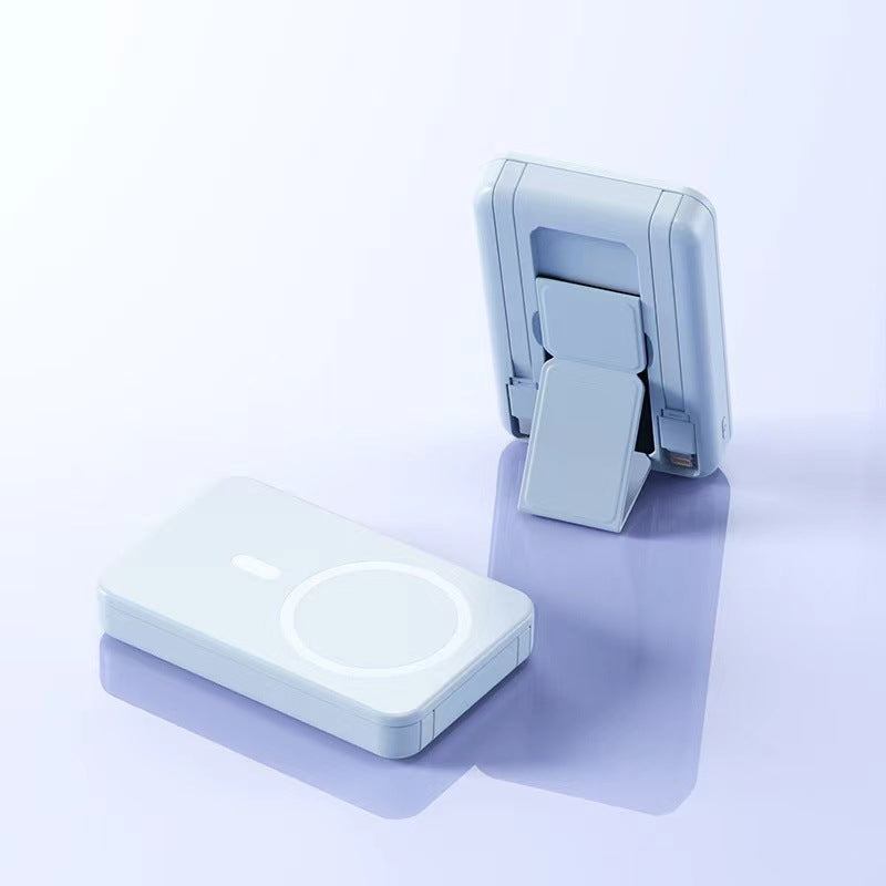 Magsafe de banque d'alimentation sans fil magnétique avec câble