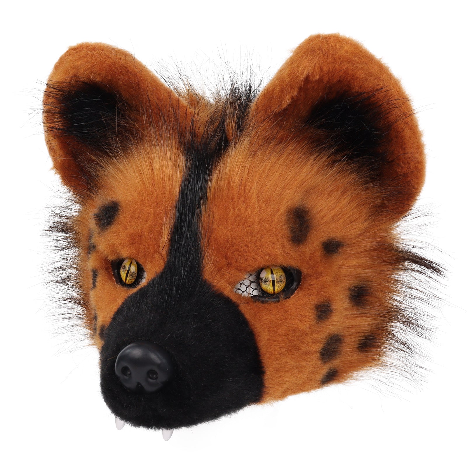 Masque en peluche tacheté de Hyena costume d'Halloween