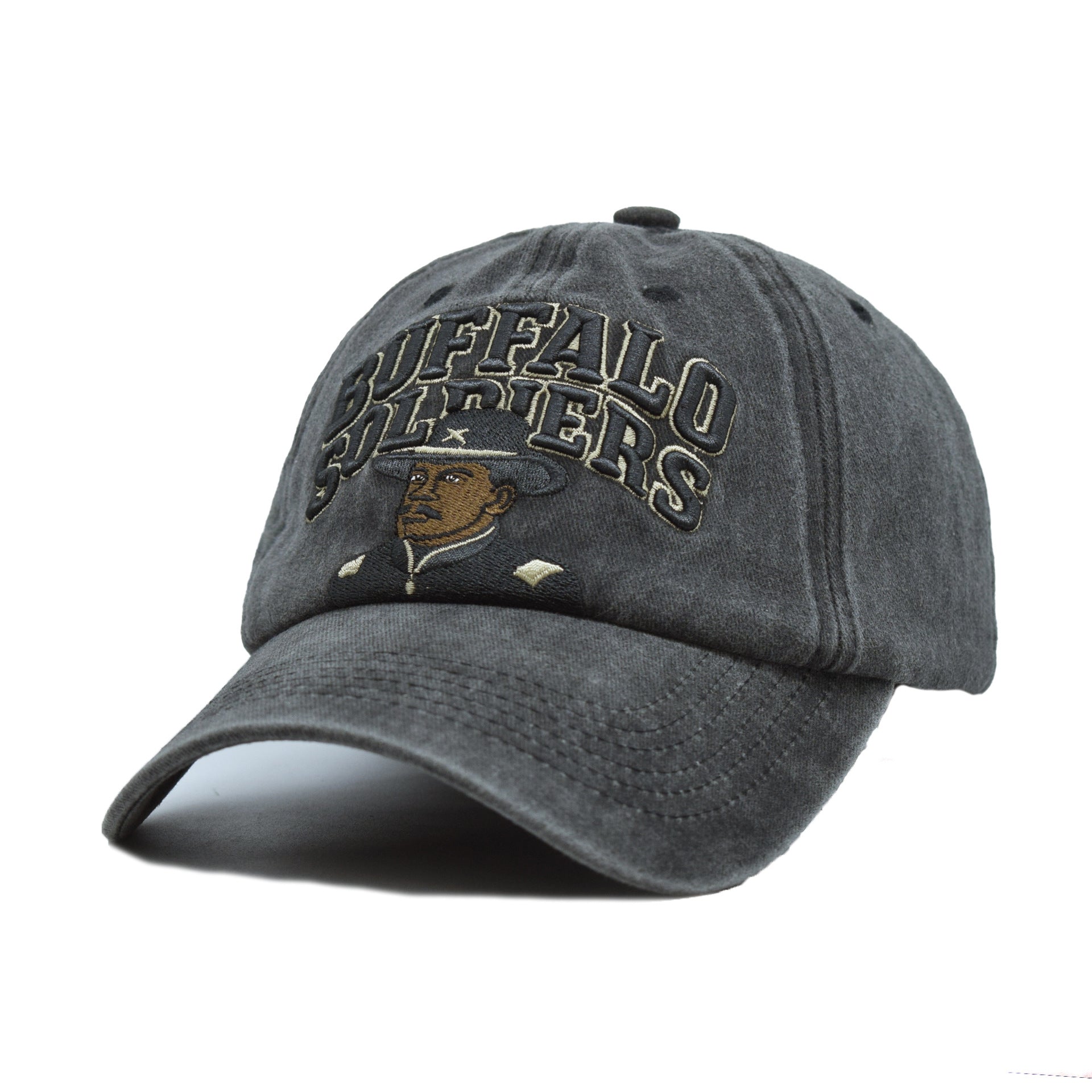 Chapeau commémoratif d'anniversaire américain pour soldats de Buffalo brodé