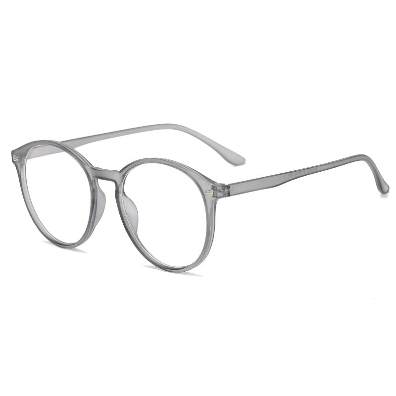 Cadre rond Retro Blue-light-blocking Cadre en verre