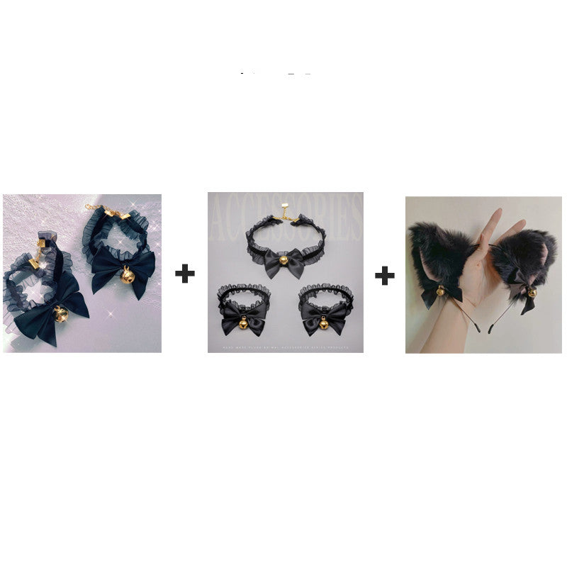 Bandeau d'oreilles de chat mignon en peluche