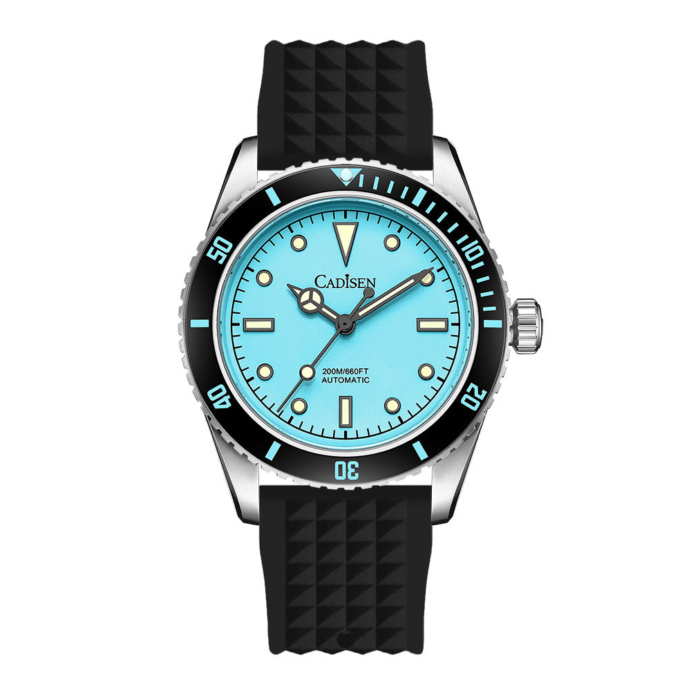 Montre mécanique de mode imperméable pour hommes