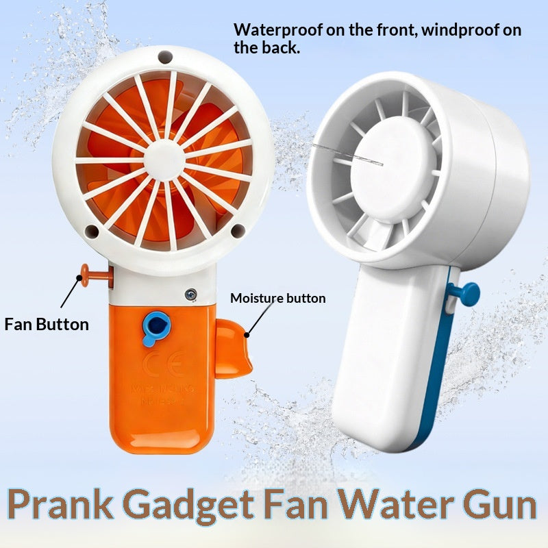 Jeu de pistolet à eau d'été Presse-et-squeeze Fan pistolet à eau