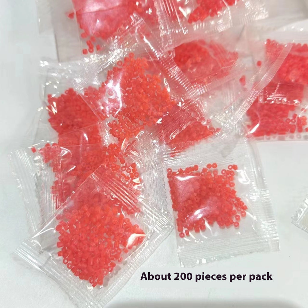 Accessoires de pêche Bagged Red Worm Earthworm Clip Rubber Band Reliure rapide