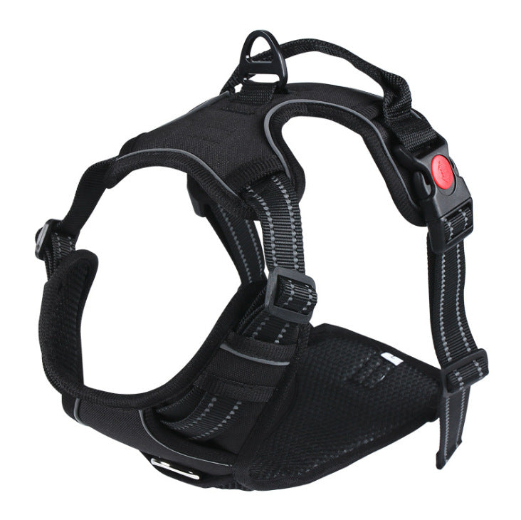 Explosion-proof de laisse pour animaux de compagnie avec harnais réfléchissant