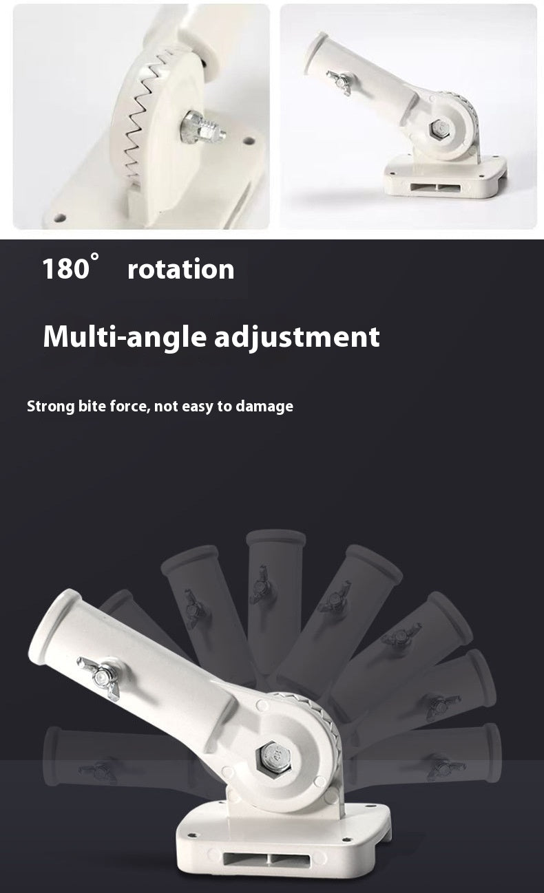 180 Degree Ajustable Outdoor Aluminium Alliage Flagpole Base