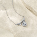 S925 Collier en moïsanite en argent sterling