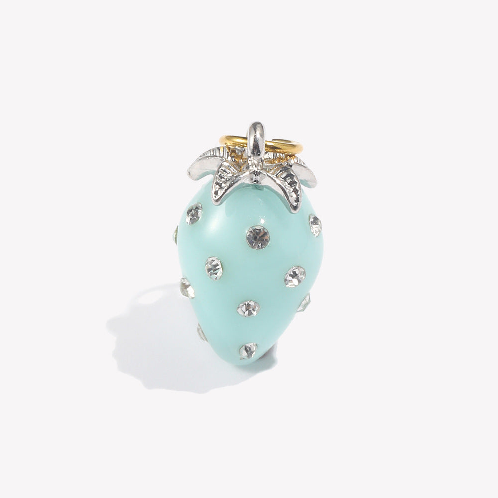 Acier inoxydable Pendentif en maïs plaqué avec or 18K