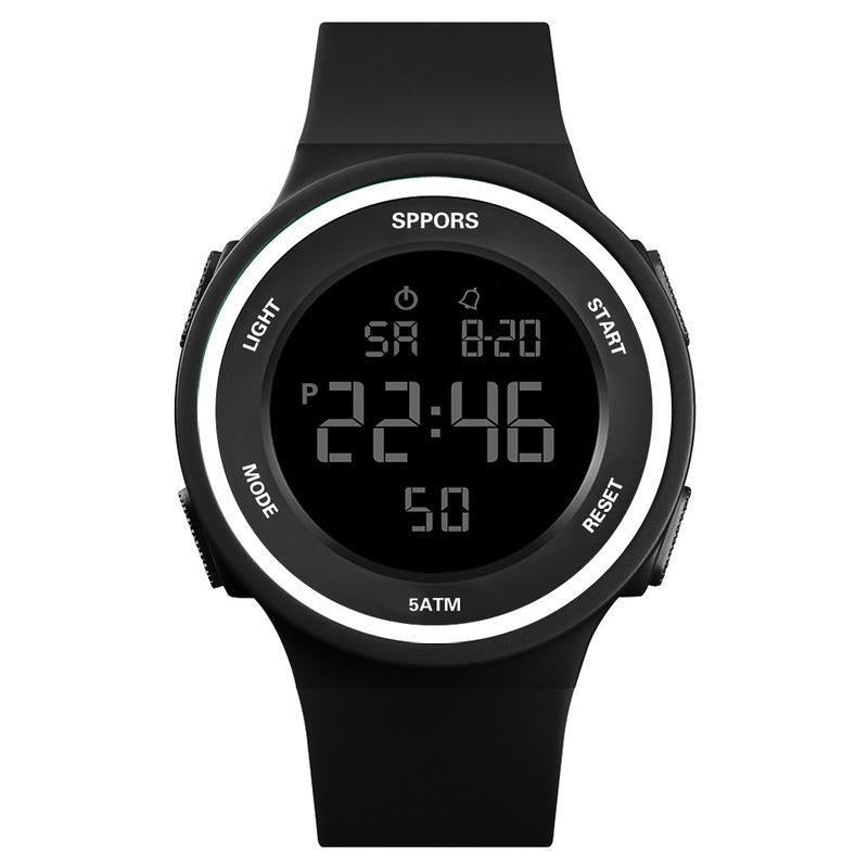 Montre électronique sport multifonction grand écran