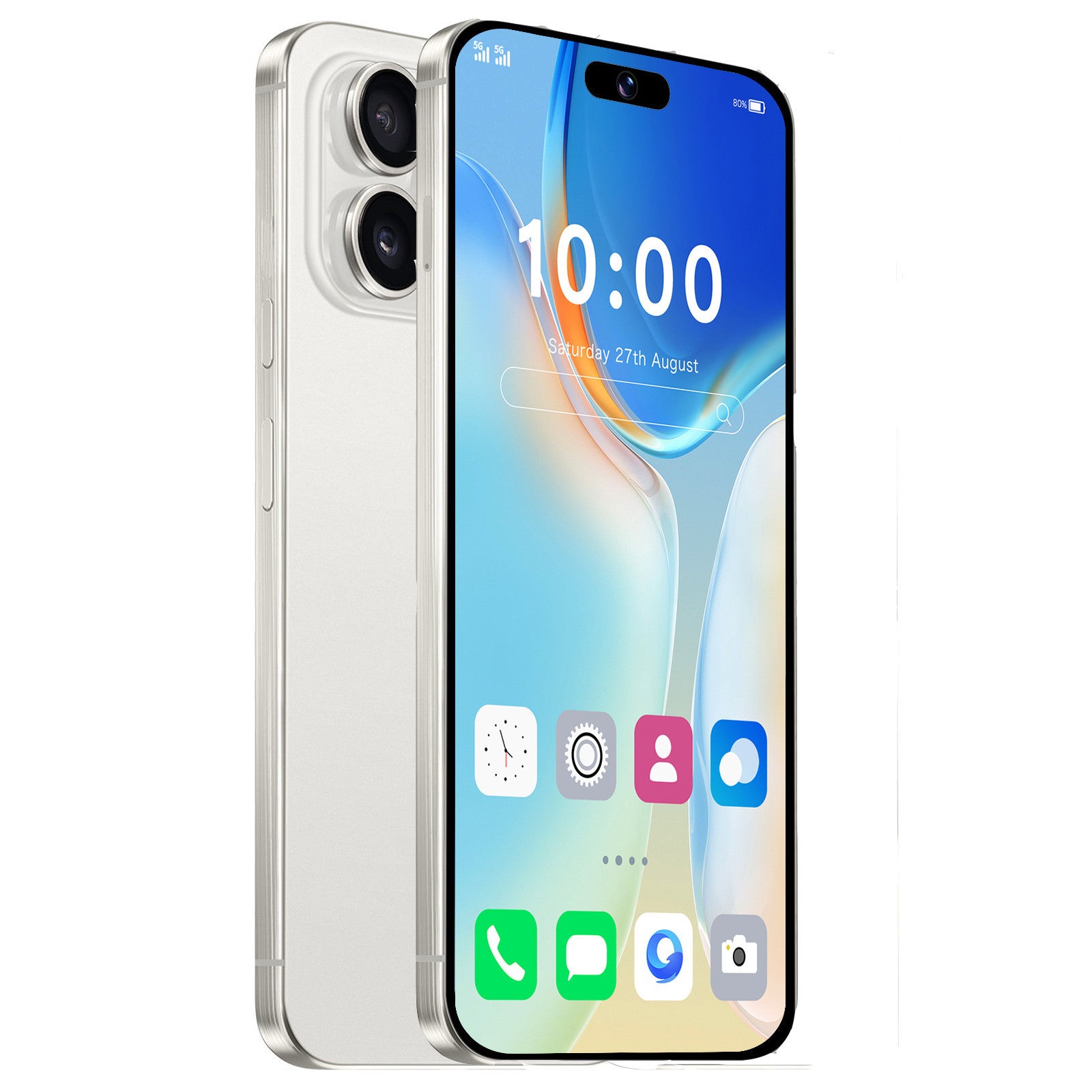 A15 Téléphone intelligent non verrouillé 8GB 256GB 6800mAh Android14.0 6.8inch 5G