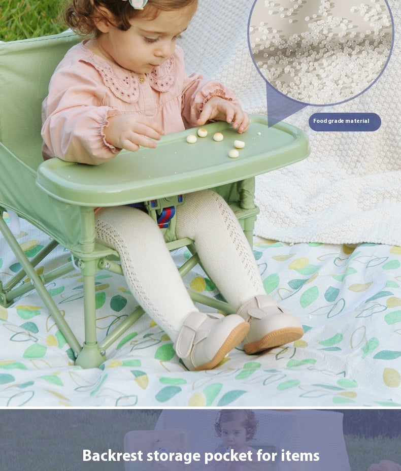 Baby Picnic Chaise Outdoor Beach Camping Tabouret Portable Polding Photographie Apprentissage Seasid