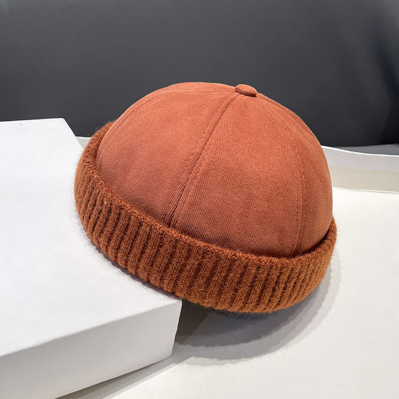 Chapeau de peau de cerf d'automne et d'hiver