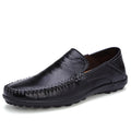 Chaussures en cuir casual homme Léger et polyvalent orteil rond de style britannique