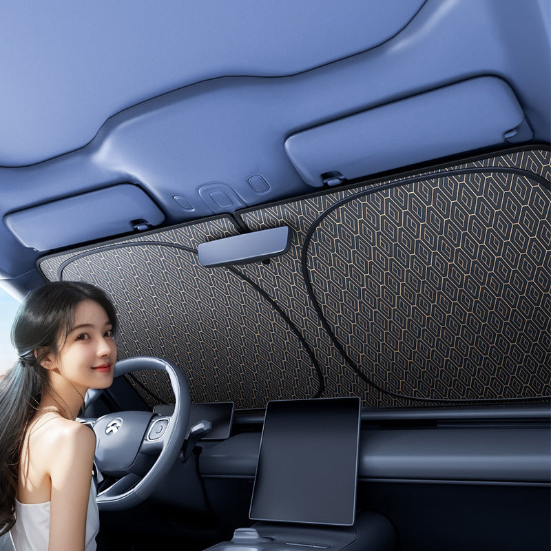 Aire thermique de protection solaire au laser de voiture