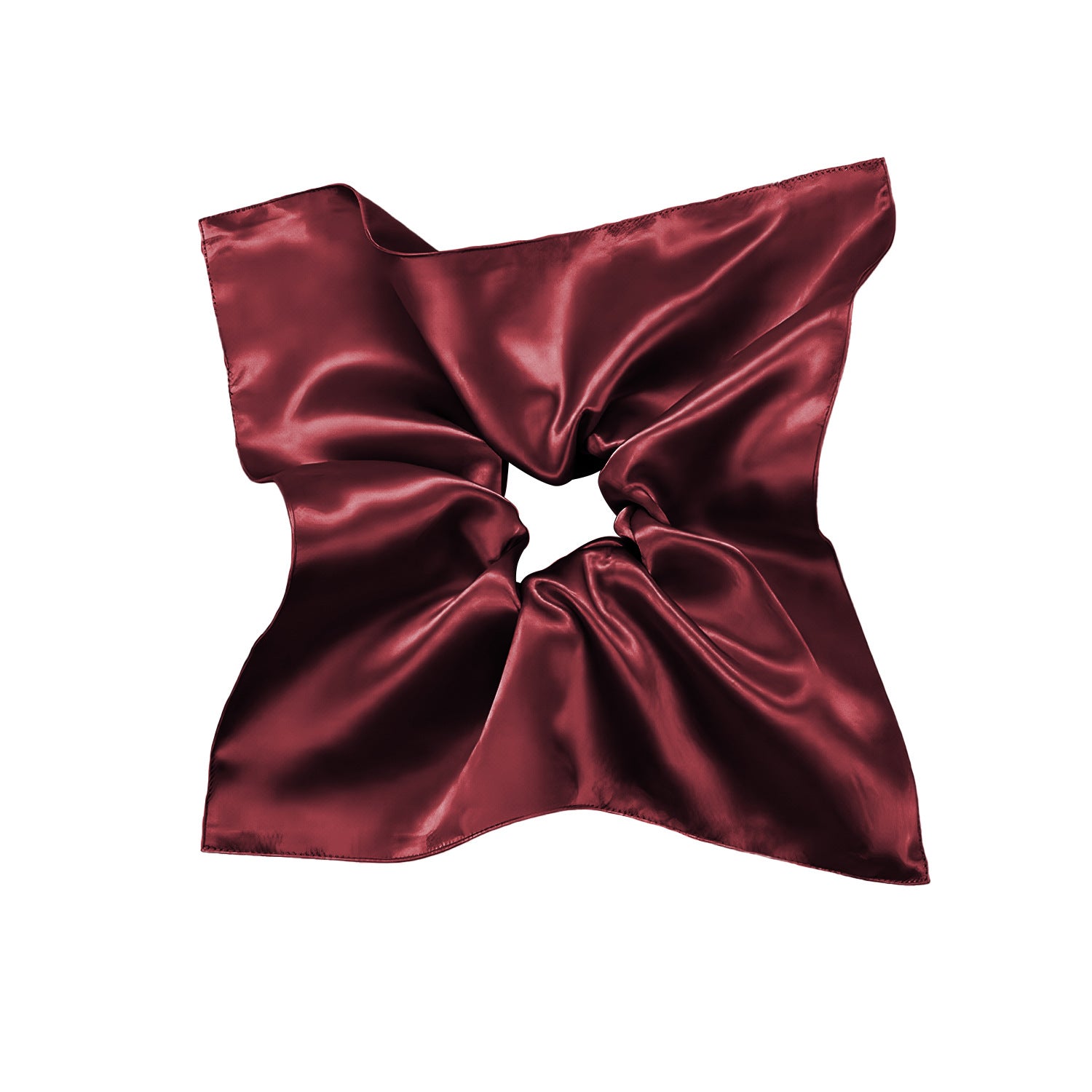 Anneau carré de cheveux Modèle de vent Accessoires de cheveux Couleur solide