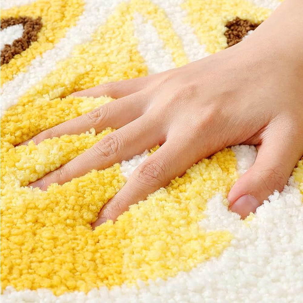 Tapis de bain aux fruits citrons