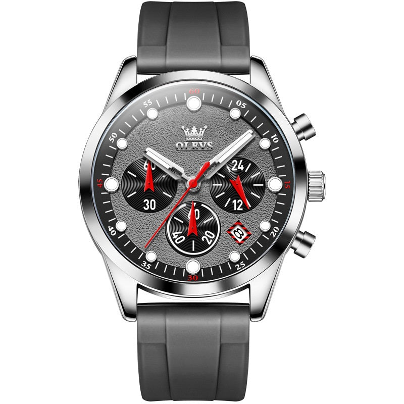 Montre Quartz multifonctionnelle pour homme