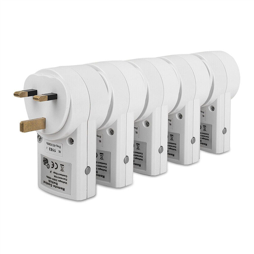 Socket de télécommande 5 Sockets 2 télécommandes