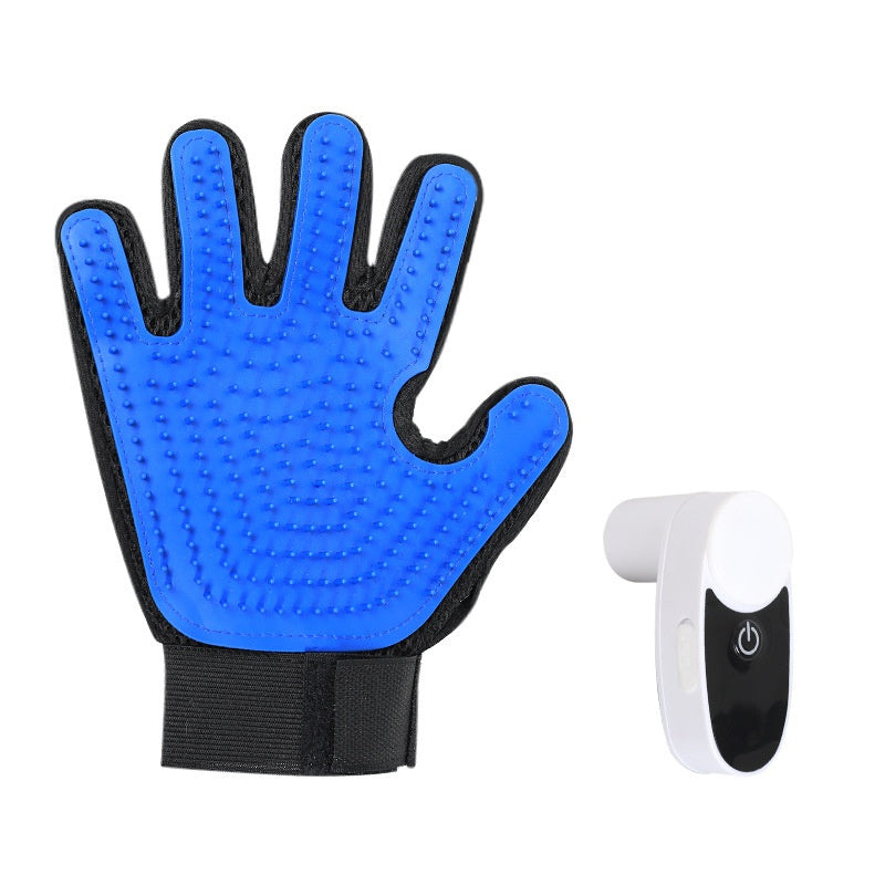 Fournitures de nettoyage pour animaux Gants de pulvérisation sans rinçage Et un pinceau déchiquetant