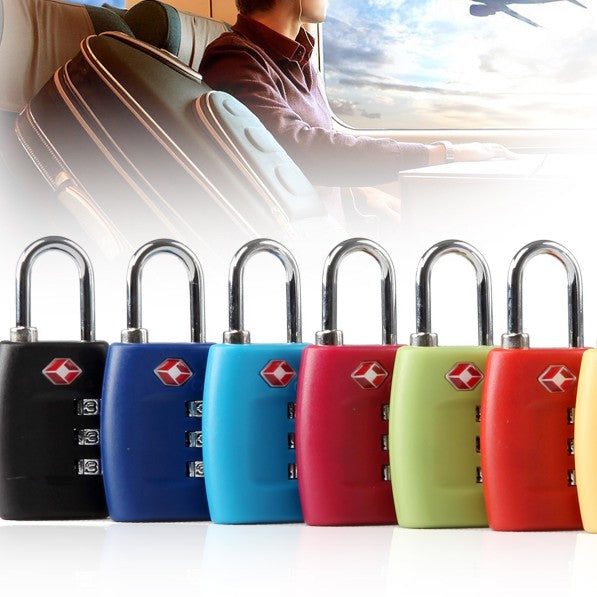Tourism Bagage Zipper Lock plastique TSA Code Lock