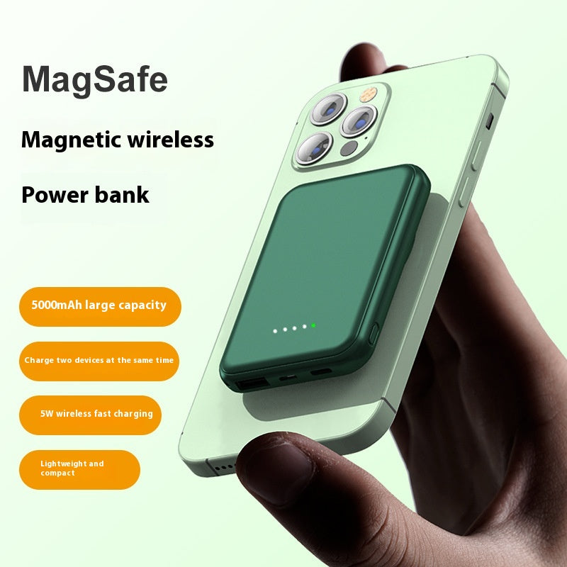 Alimentation de recharge sans fil portable magnétique populaire