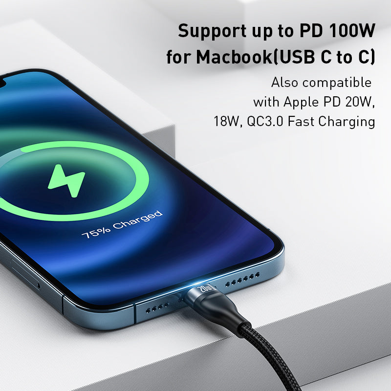 3 en 1 câble USB C pour IPhone 14 Pro 11 câble chargeur 100W