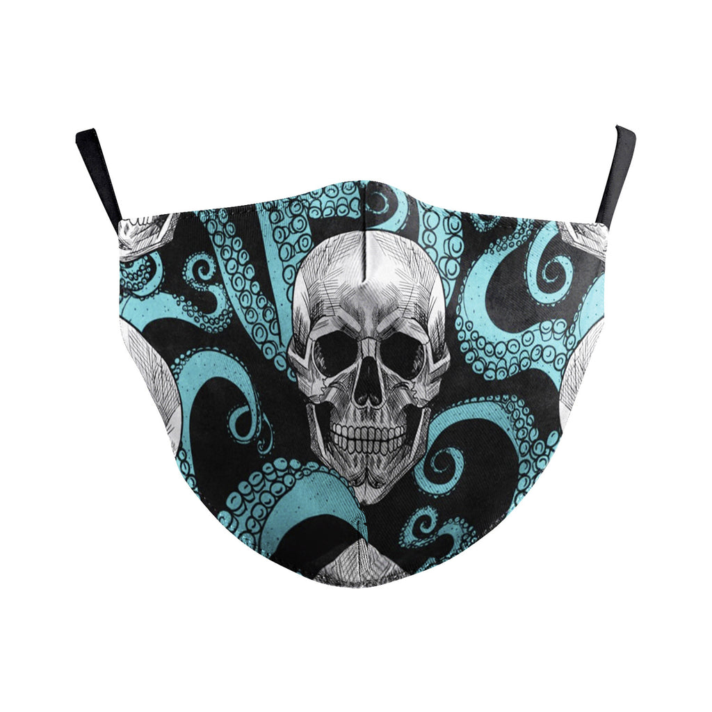 Masque de poussière double couche Wansheng Ghost Face Skull