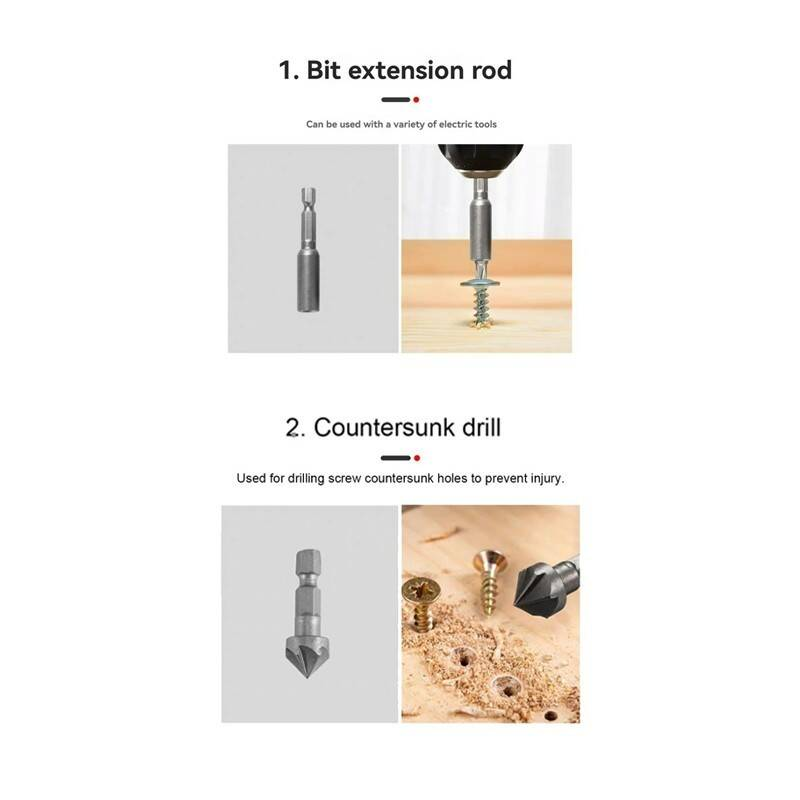 Serrure et tournevis haut de gamme 111-Piece avec étui