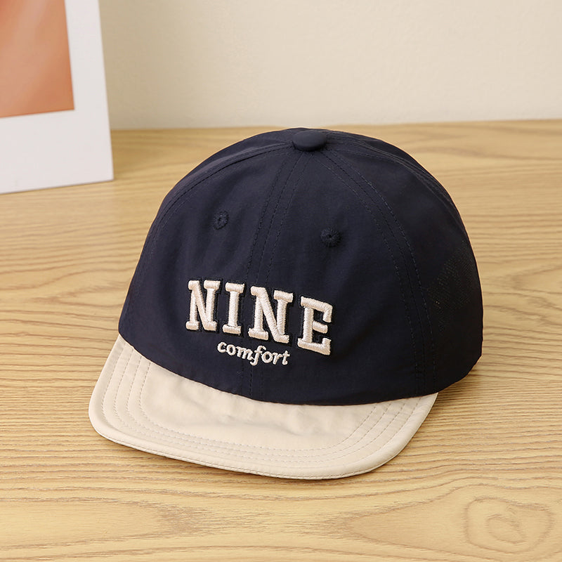 NINE brodée multicolore pour enfants Mesh respirable à séchage rapide Léger Fashionab