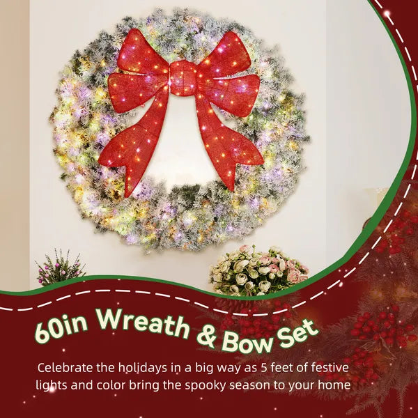 Wreath de Noël(Aucune expédition pour les week-ends)
