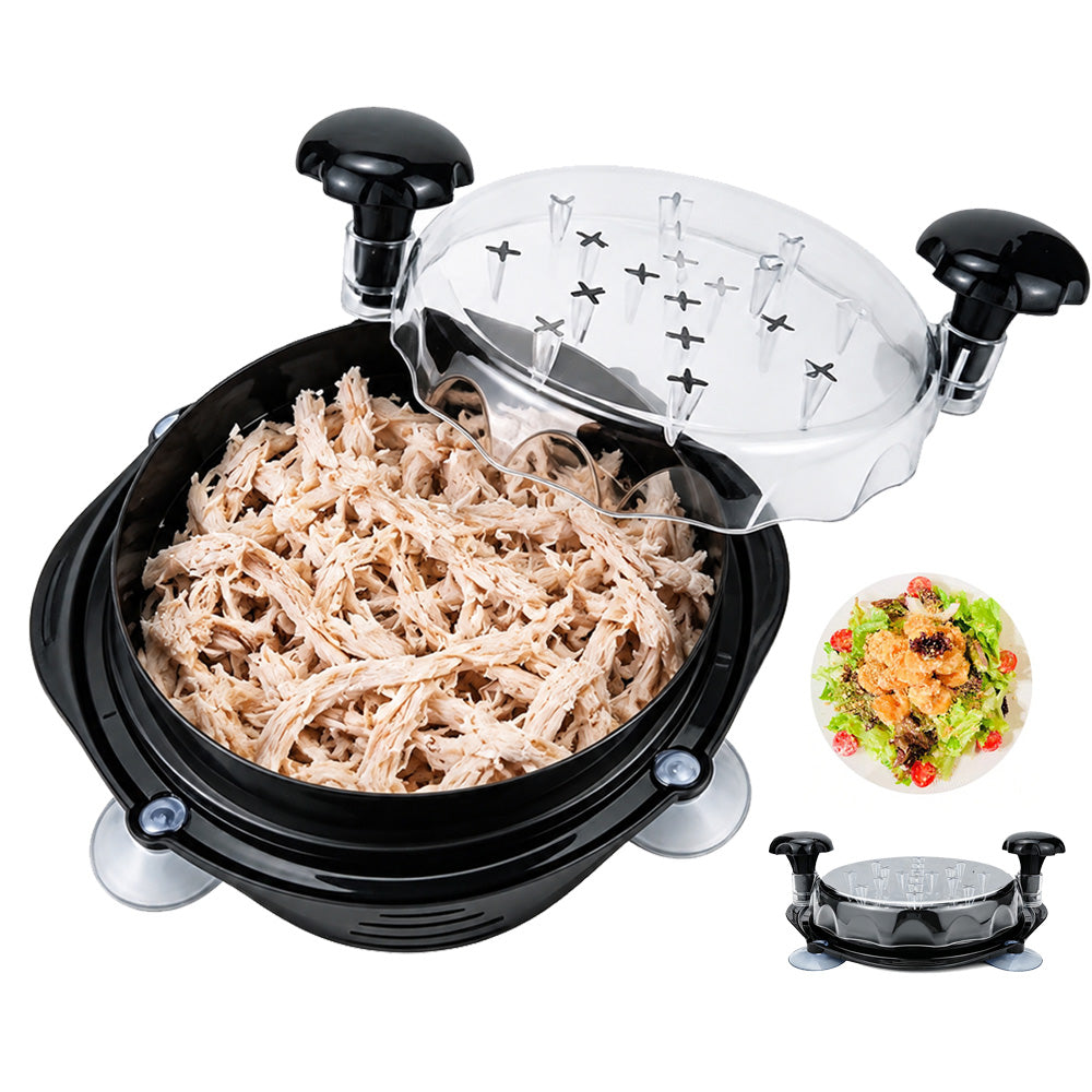 Manuel de poulet en plastique Ginder viande Souction Cup Meat Puller Handheld Outil Pet Food Vegetab
