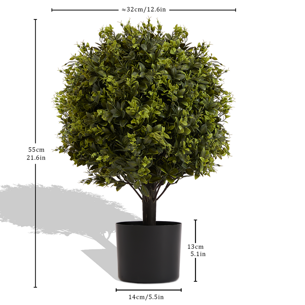 Protection UV Ball Topiaire Arbre pour les ventes intérieures en extérieur Plantes artificielles Greenery decora