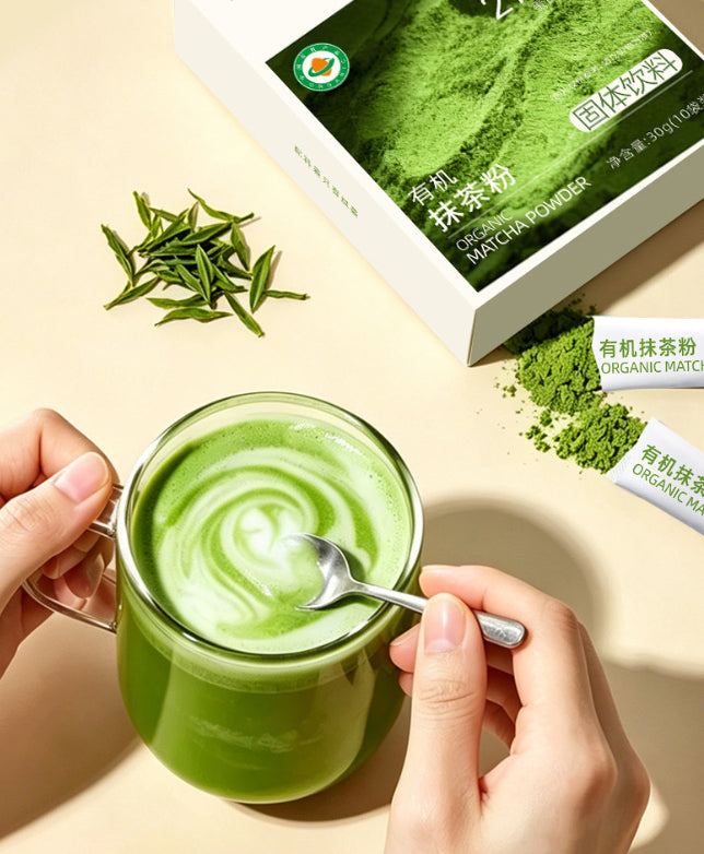 30g de poudre de Matcha pour desserts de cuisson crème glacée thé boissons et thé de lait