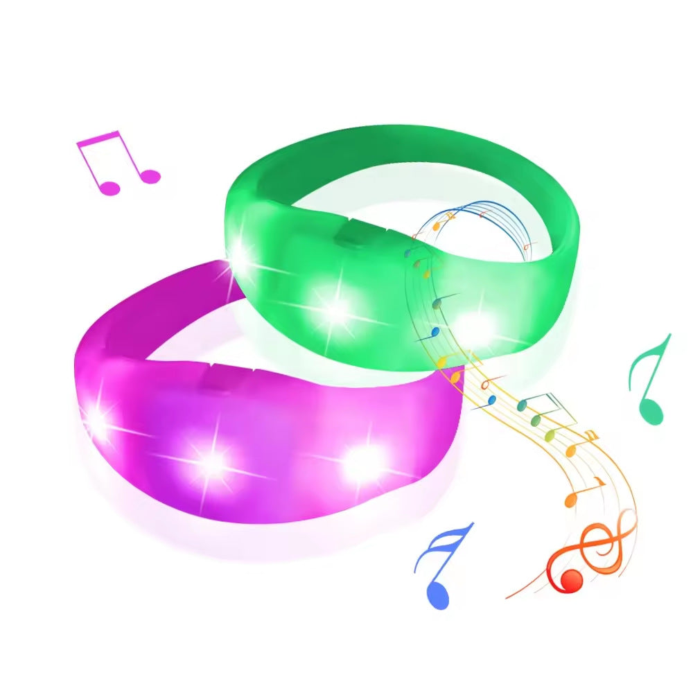 Concert and Music Festival Cheering Props LED Light-up Bracelets