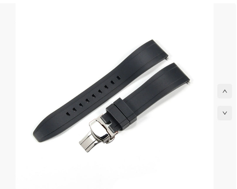 Bracelet de libération rapide en caoutchouc 22mm