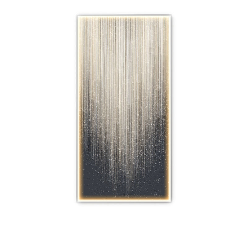 Modern Light Luxury Wall Abstract avec photo de suspension de lumière