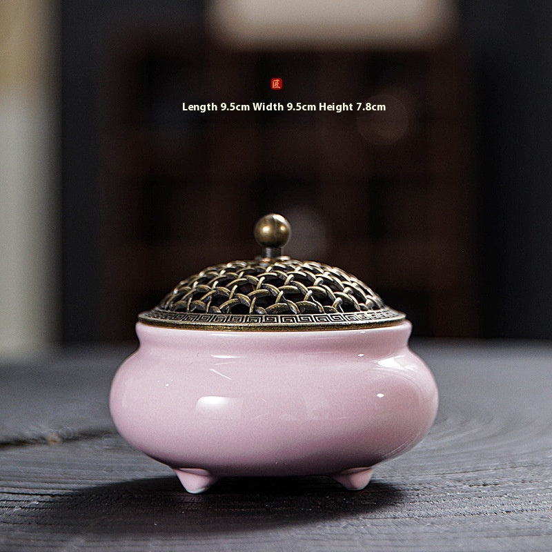 Zen Retro Encens céramique brûleur d'encens brûleur
