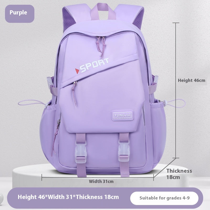 Tendance scolaire Sac à dos Simple Grande capacité