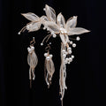 Fashion Bride Champagne Fleur Hairpin costume