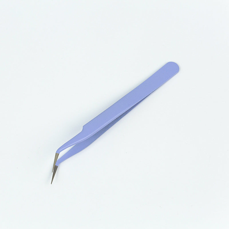 Tweezers en acier inoxydable Macaron Manuel coloré et ruban de papier