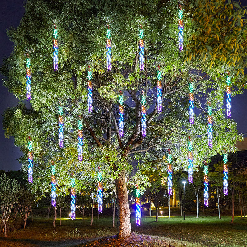 Brûleurs LED Meteor Light Courtyard Tree Lampe suspendue