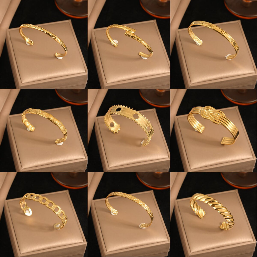 Fashion Cross Border Multi Layer Exaggerated Arm Cuff
