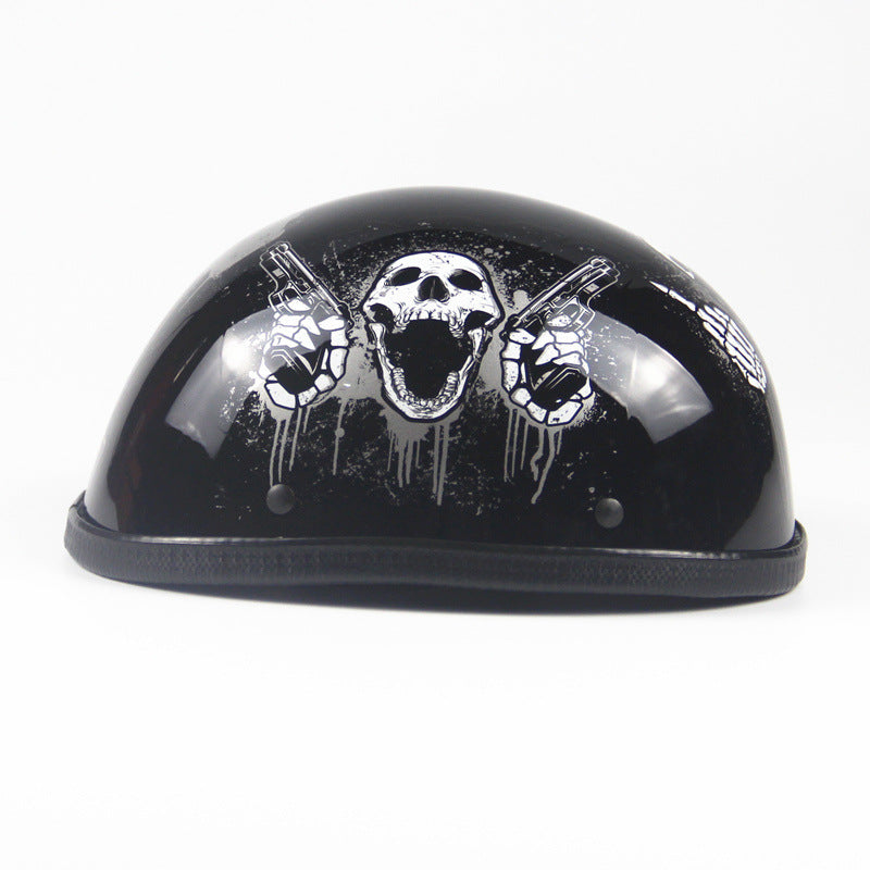 Demi casque américain retro personnalisé