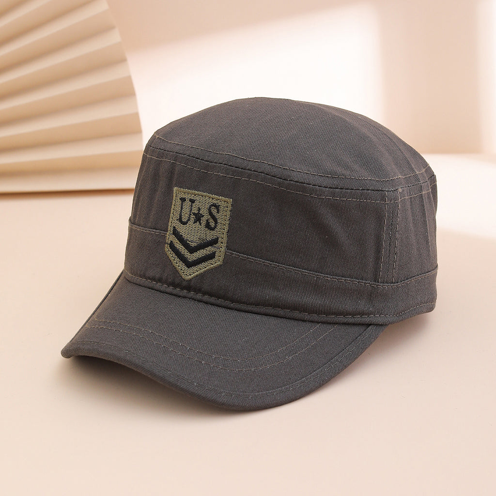 Chapeau de camouflage de mode plat